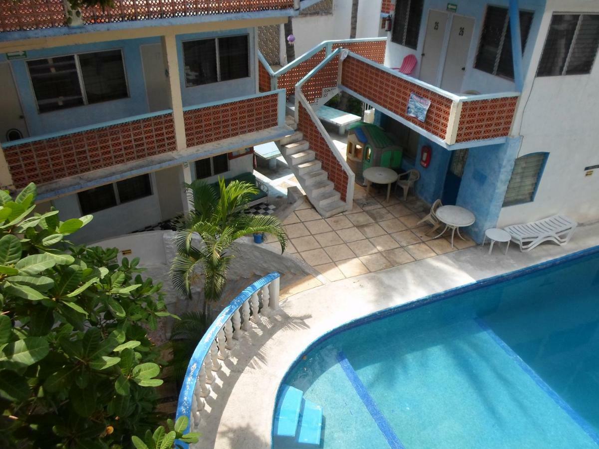 Casa De Huespedes Santa Fe Acapulco Hotell Exteriör bild
